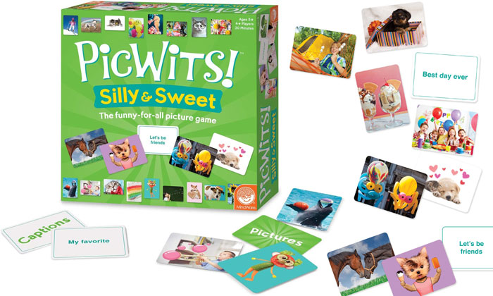 <font color=red>NEW!  </font> PicWits Silly & Sweet Picture Game