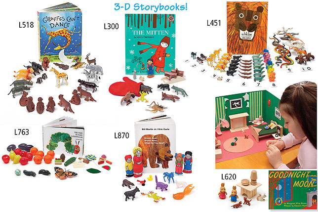 3-D Storybooks (Set No.1)