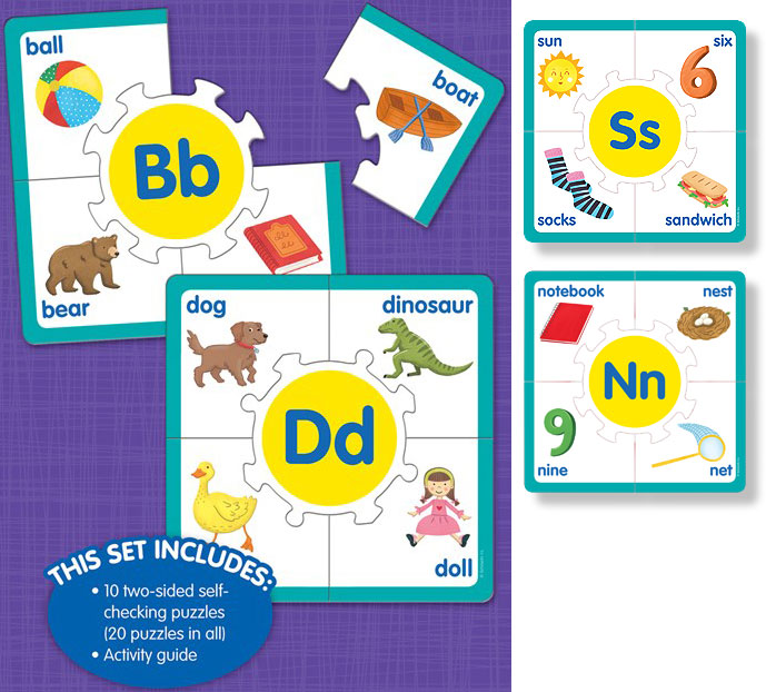 Learning Puzzles - Beginning Sounds