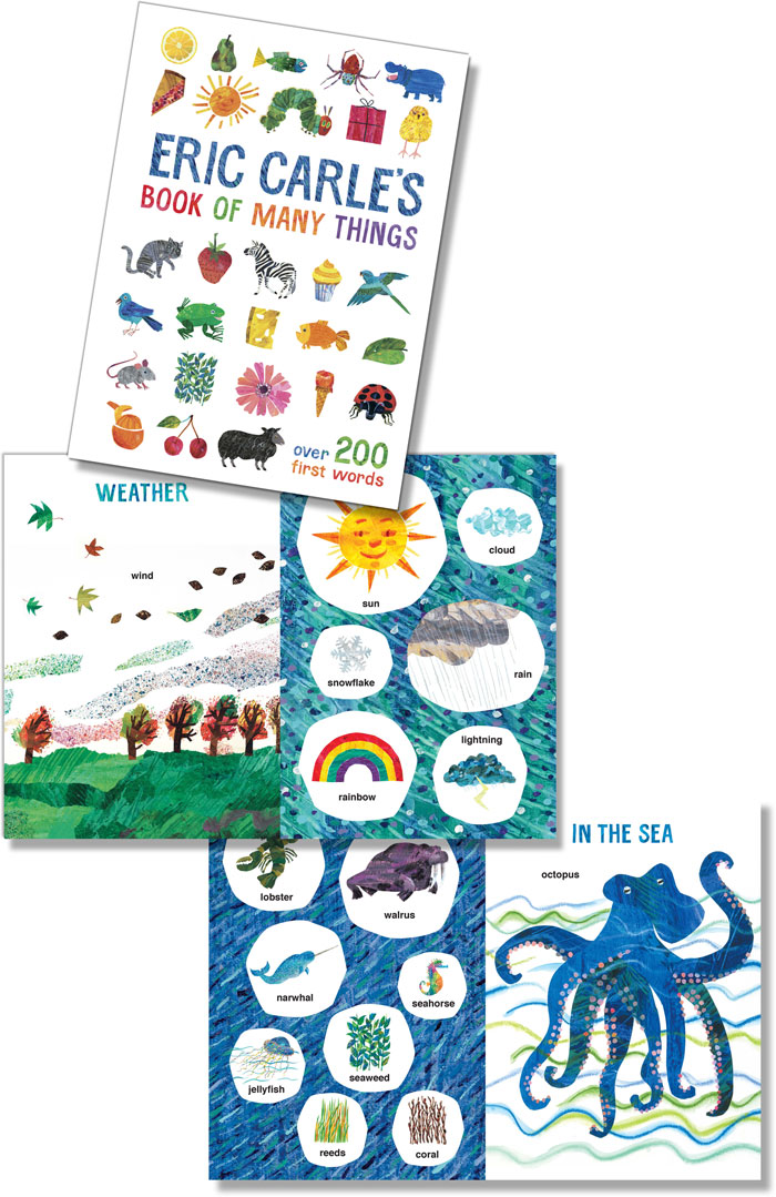 <font color=red>NEW!  </font> Eric Carle's Book of Many Things