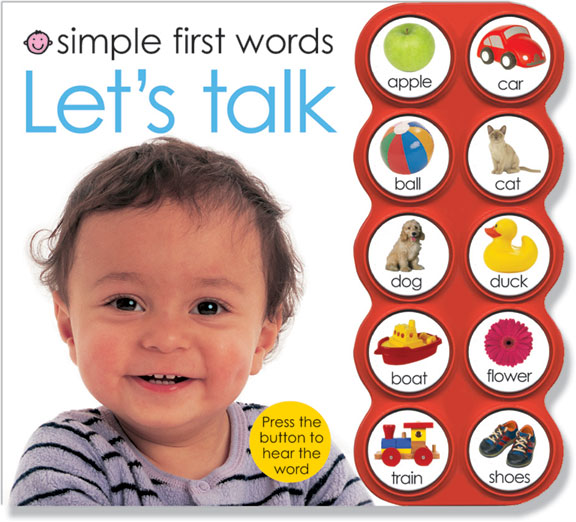 Simple First Words Button Books