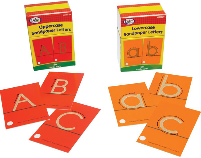 Sandpaper Letters Uppercase & Lowercase Set