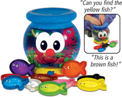 Color Fun Talking Fish Bowl