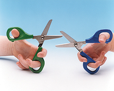 Conventional Self-Opening Scissors