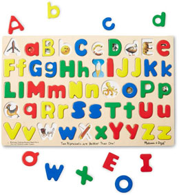 Upper & Lowercase Alphabet Puzzle