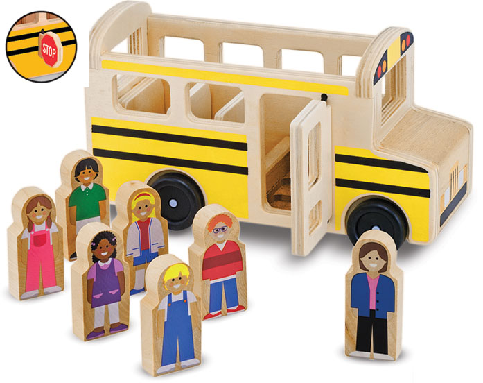 Wooden School Bus