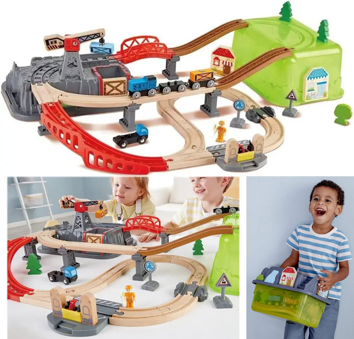 <font color=red>NEW! </font> Railway Bucket Builder Set