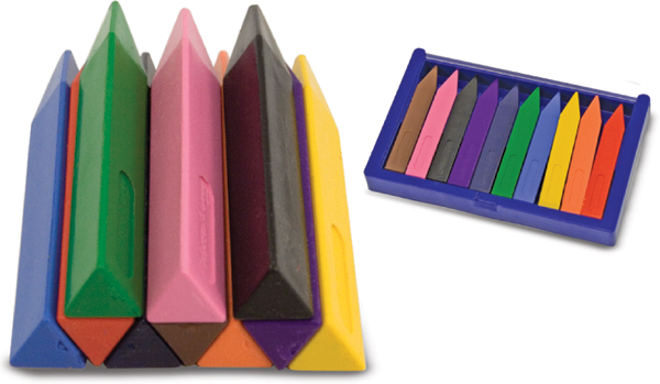Triangle Coupy Crayons – Fair Play Projects
