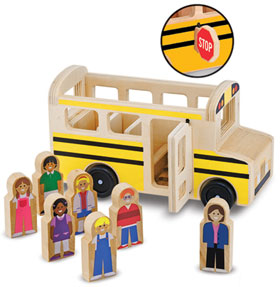 Wooden School Bus